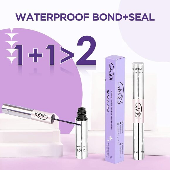 Double-Ended Eyelash Adhesive for Clusters - 72H Waterproof & Easy to Use - Picture 7 of 7